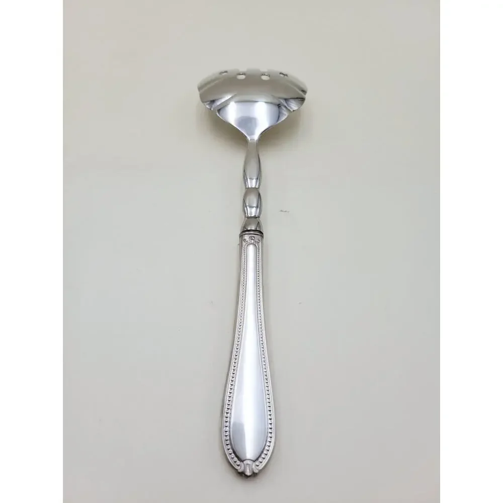 Tuttle Triumph Sterling Silver Serving Fork Modern Neiman Marcus ORIGINAL BOX